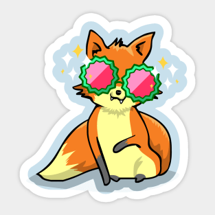 Foxy & Fabulous Sticker